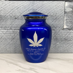 Customer Gallery - Marijuana Sharing Urn - Midnight Blue