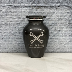 Customer Gallery - Mechanic Wrench Keepsake Urn - Gunmetal Gray