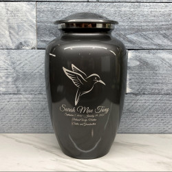 Customer Gallery - Hummingbird Cremation Urn - Gunmetal Gray