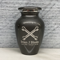Customer Gallery - Mechanic Wrench Keepsake Urn - Gunmetal Gray