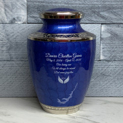 Customer Gallery - Royal Blue Cremation Urn