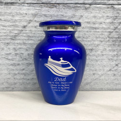 Customer Gallery - Cruise Ship Keepsake Urn - Midnight Blue