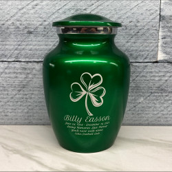 Customer Gallery - Shamrock Sharing Urn - Shamrock Green