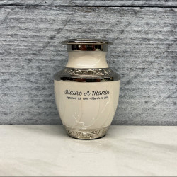 Customer Gallery - Radiant White Keepsake Urn