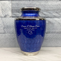 Customer Gallery - Royal Blue Cremation Urn