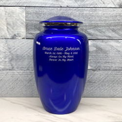 Customer Gallery - Midnight Blue Cremation Urn