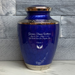 Customer Gallery - Royal Blue Cremation Urn