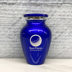 Customer Gallery - Golf Ball Keepsake Urn - Midnight Blue
