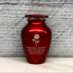 Customer Gallery - Rose Keepsake Urn - Ruby Red