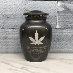 Customer Gallery - Marijuana Sharing Urn - Gunmetal Gray