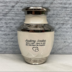 Customer Gallery - Radiant White Keepsake Urn