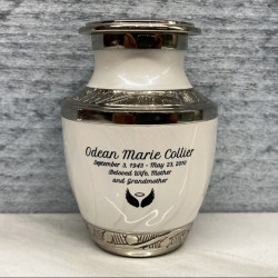 Customer Gallery - Radiant White Keepsake Urn