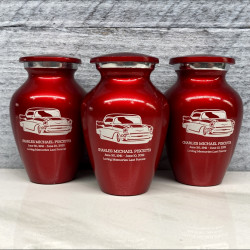 Customer Gallery - Classic Car Keepsake Urn - Ruby Red