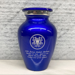 Customer Gallery - Coast Guard Keepsake Urn - Midnight Blue