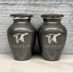 Customer Gallery - Duck Keepsake Urn - Gunmetal Gray