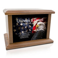 Patriotic Urns