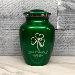 Shamrock Sharing Urn - Shamrock Green